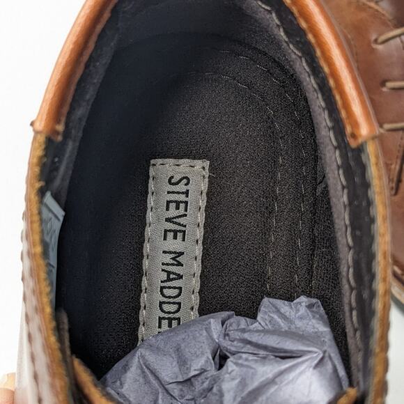 Steve Madden Harken Chukka Boots, Brown Leather, Men\'s 7 M main image 7